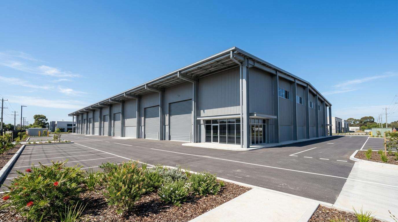 Portal frame warehouse fabrication Dandenong Melbourne