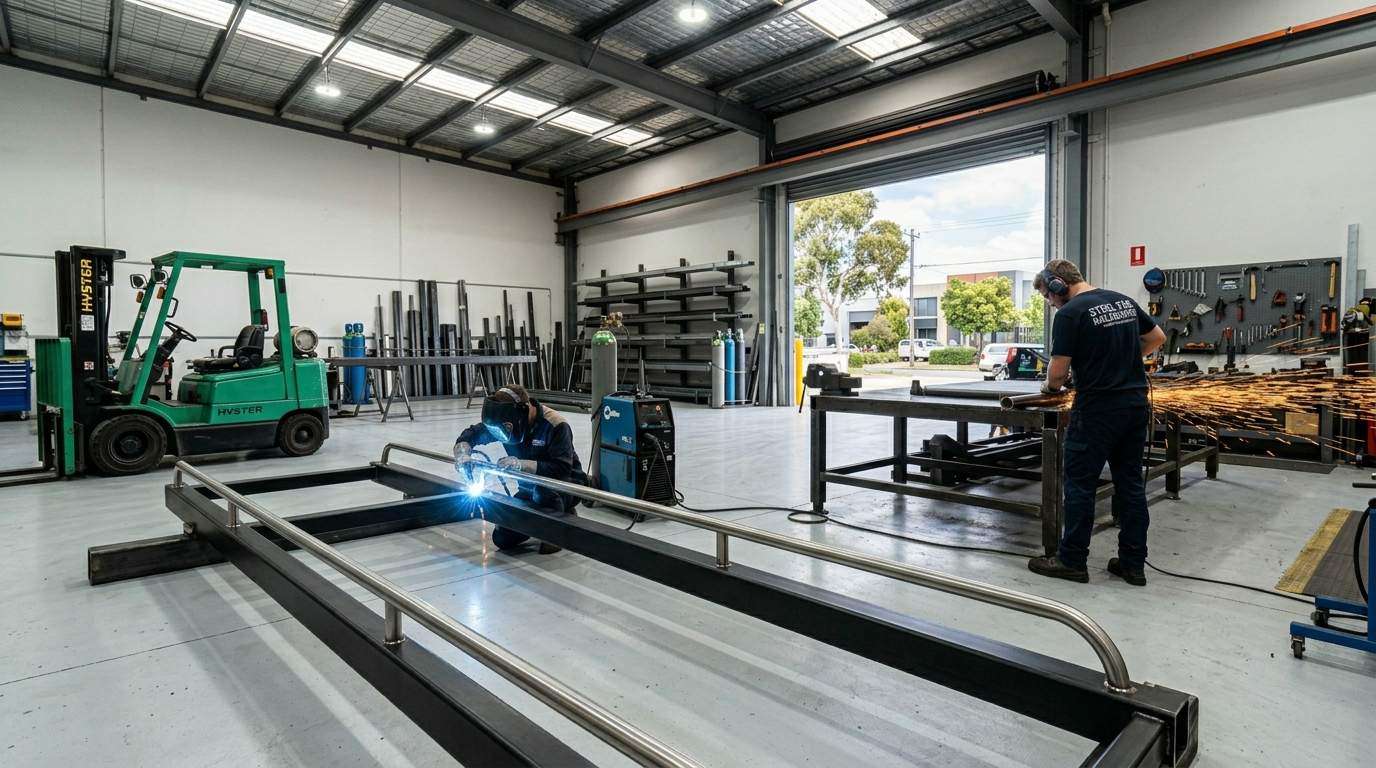 Custom metal fabrication Melbourne — welding, boilermaking and CNC cutting